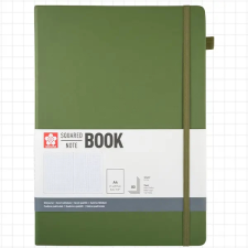Talens Sakura Squared Note Book négyzethálós jegyzetfüzet - A4, pine needle füzet