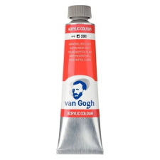 Talens Van Gogh akrilfesték 40ml, világosvörös (Naphthol Red Light) 398 akrilfesték