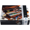 Talens Van Gogh olaj festőkészlet - 32x20 ml + 2x60 ml + kiegészítők, fadobozos