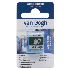 Talens Van Gogh szilkés akvarellfesték, 1/2 szilke - 616, viridian akvarell