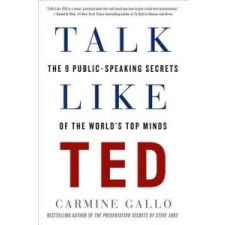  TALK LIKE TED – Carmine Gallo idegen nyelvű könyv