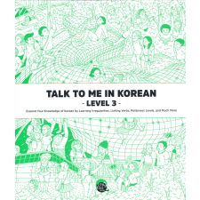 TALK TO ME IN KOREAN 3 nyelvkönyv, szótár