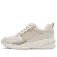 Tamaris 23754 45485 divatos női fűzős wedge félcipő női cipő