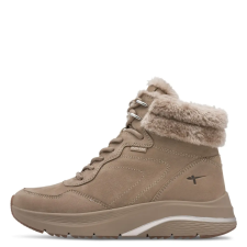 Tamaris TEX 26279 47341 női bokacsizma - vízálló, sportos, fűzős női csizma, bakancs