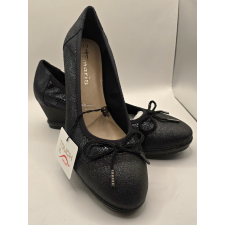  Tamaris Touch It Black Comb magassarkú női cipő
