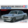 tamiya 1/24 Skyline 2000Gt-R Street-Custom sportkocsi modell