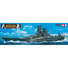 tamiya 1/350 Musashi japán csatahajó modell makett