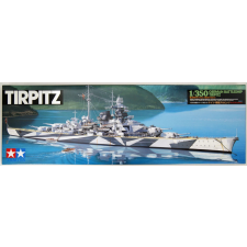 tamiya 1/350 Tirpitz német csatahajó modell makett