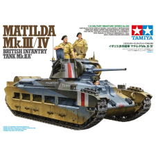 tamiya 1/35 Matilda Mk.III/IV brit gyalogság tank modell makett