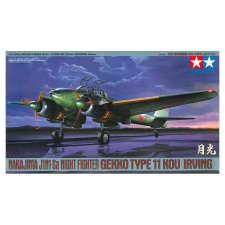 tamiya 1/48 Nakajima J1N1-SA vadászgép modell makett