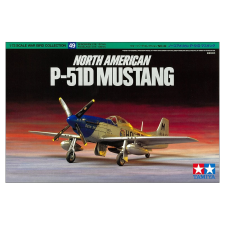 tamiya 1/72 North American P-51D Mustang vadászgép modell makett