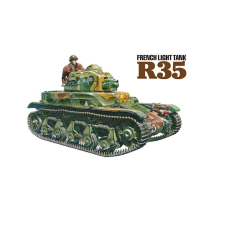 tamiya French Light R-35 Harckocsi műanyag modell (1:35) (35373) autópálya és játékautó