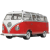 tamiya M-06 VW Bus Type 2 (T1) Brushed 1:10 RC modellautó Elektro Közúti modell 2WD építőkészlet (58668) - Távirányítós jármű