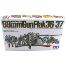 tamiya Német 88mm Gun Flak 36.37 légelhárító löveg műanyag modell (1:35) (MT-35017) játékfigura