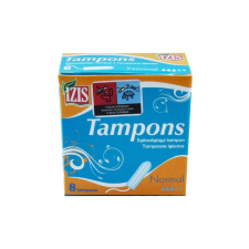 Tampon 8 db/doboz Normál Izis intim higiénia