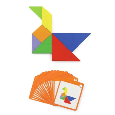  Tangram játék dobozban (35 db-os) fajáték