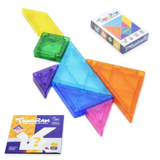  Tangram Mágneses Logikai Kép Kirakó Fejlesztő Játék Gyerekeknek puzzle, kirakós