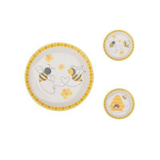  TÁNYÉR MÉHECSKÉS 17CM 1DB tányér és evőeszköz