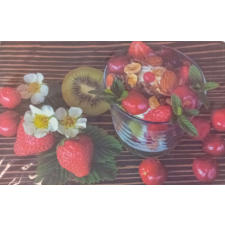  Tányéralátét 6 db különböző mintával 28x43cm konyhai eszköz