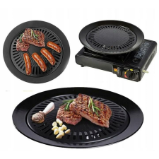 Tapadásmentes grillserpenyő zsírelvezetővel tűzhelyre edény