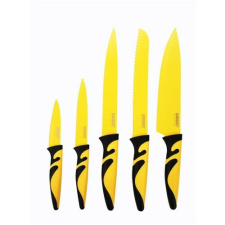 Tapadásmentes késkészlet SYMBIO NEW Giallo 5 részes konyhai eszköz