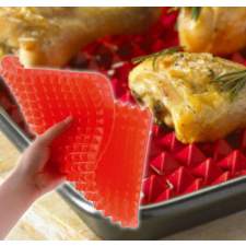 Tapadásmentes piramis szilikon sütőlap – búcsúzz el a felesleges zsiradéktól! konyhai eszköz