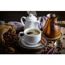  Tapéta Összetétel66 Kávé, rusztikus elrendezés2, 350 x 250 cm tapéta, díszléc és más dekoráció