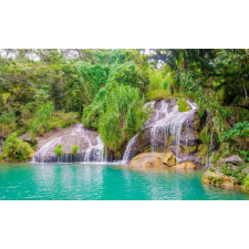  Tapéta Természet vízeséssel, 300 x 200 cm tapéta, díszléc és más dekoráció