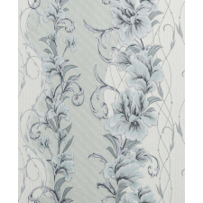  Tapéta vinyl Iris 3D világos szürke tapéta, díszléc és más dekoráció