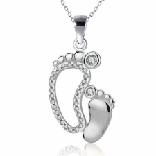 Tappancsok nyaklánc whitegold nyaklánc