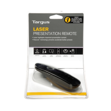 Targus Laser Presentation Remote vezeték nélküli bemutatóeszköz Fekete, Szürke (AMP13EU) egér