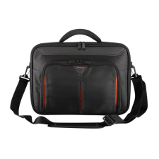 Targus Notebook táska CN418EU, Classic+ 17-18" Clamshell Laptop Bag - Black/Red (CN418EU) számítógéptáska