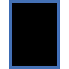 TARIFOLD Bemutató keret, mágneses, A4,  "Magneto PRO", kék információs tábla, állvány
