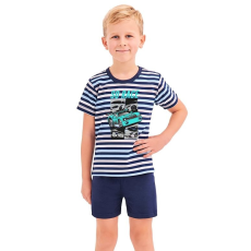 Taro Max fiúpizsama, kék, csíkos 92