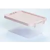  * Tároló doboz pink tetővel 4 l