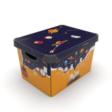  Tároló doboz tetővel 20L Space school bútor