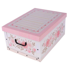 Tárolódoboz Miss Space MAXI 51x37x24 cm Provence rózsaszín bútor