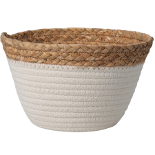  Tárolókosár 3-féle változatban 22 cm x 14 cm natúr bútor