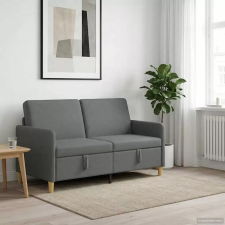  Tárolós Kanapé Sötétszürke 152 x 78 x 87 cm Poliészter bútor