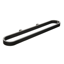 Tartó SAT Simply R PVD fekete 46,6x10,4 cm SATDSIMR04GM fürdőszoba bútor