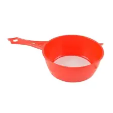  Tartós Műanyag Szűrő 19 cm Piros konyhai eszköz