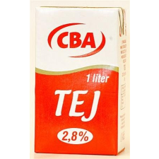 Tartós tej, dobozos, 2,8%, 1 l, CBA tejtermék