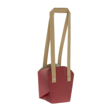  Tasak cserepes virághoz, füllel 11x7x12 cm dekorációs kellék