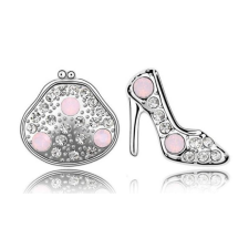  TÁSKA ÉS CIPŐ - SWAROVSKI KRISTÁLYOS FÜLBEVALÓ - OPÁL fülbevaló