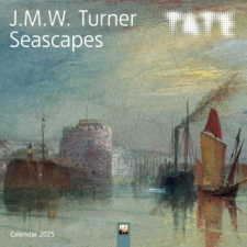  Tate: J.M.W. Turner Seascapes Wall Calendar 2025 (Art Calendar) naptár, kalendárium