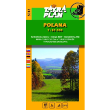 Tatra plan 5013. Poľana turista térkép Tatra plan 1:50 000, Polana térkép térkép