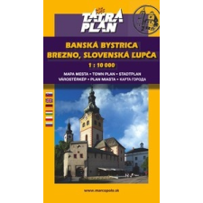 Tatra plan Banská Bystrica, Besztercebánya térkép Tatraplan 1:10 000 térkép