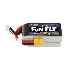 Tattu Funfly 1550mAh 14.8V 100C 4S1P akkumulátor (TAA15504S10X6) (TAA15504S10X6) távirányítós modell