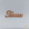  Tavasz felirat lazac - 9,5 cm