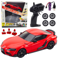  Távirányítós drift autó 4WD piros távirányítós modell